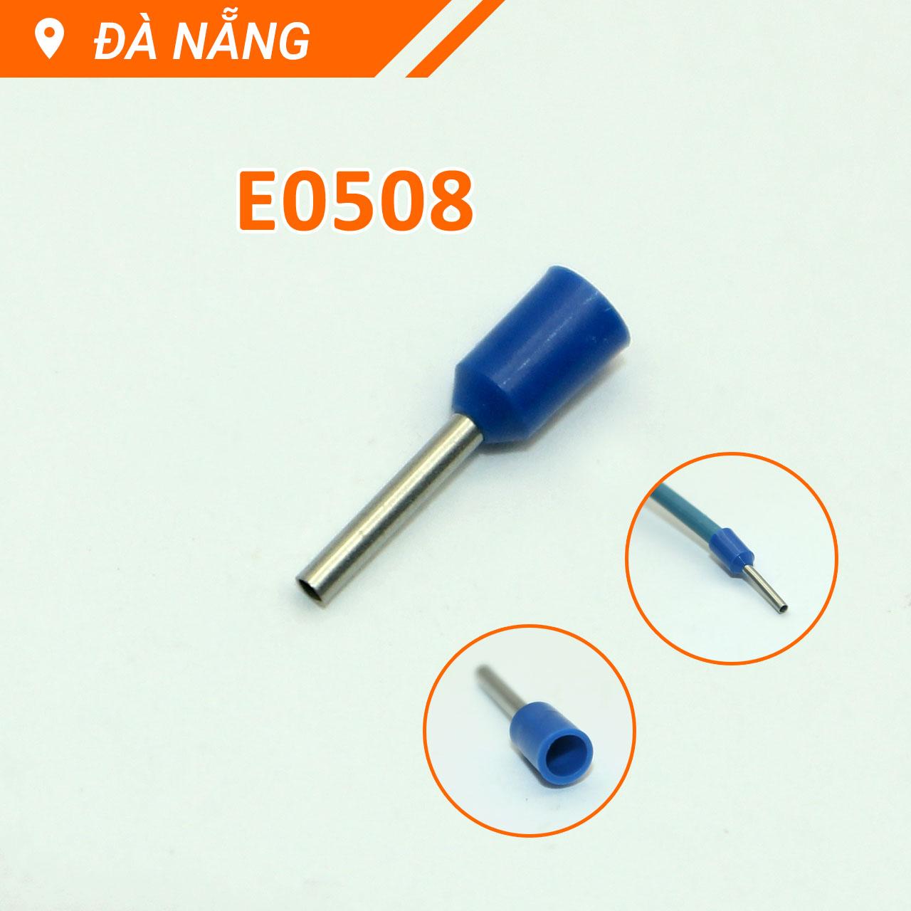 100 cái đầu cos pin rỗng các cỡ