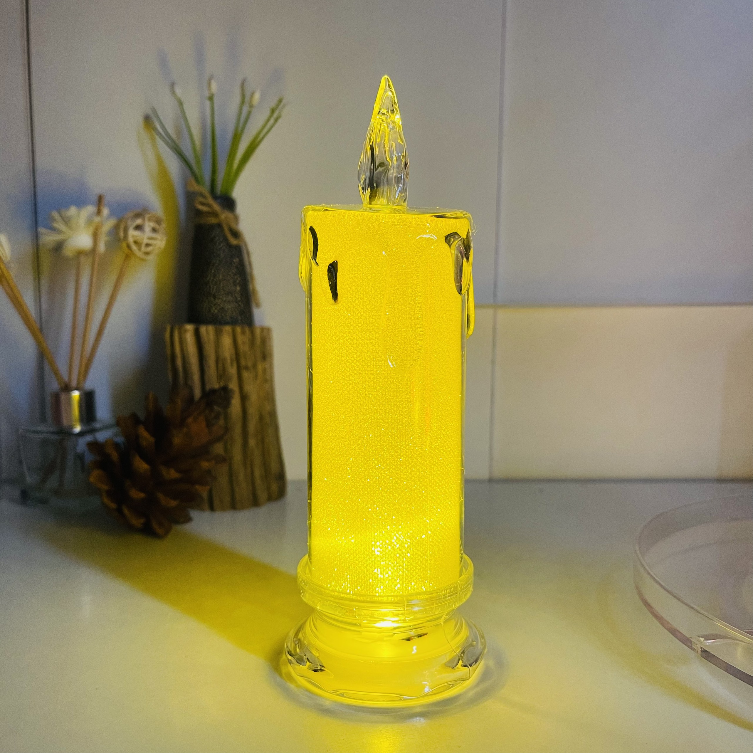 Đèn led giả nến để bàn trang trí lãng mạn
