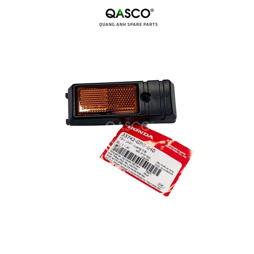 Tấm phản quang trái (mắt mèo) HONDA DREAM 100 (33742GBGB40) _9A 1L