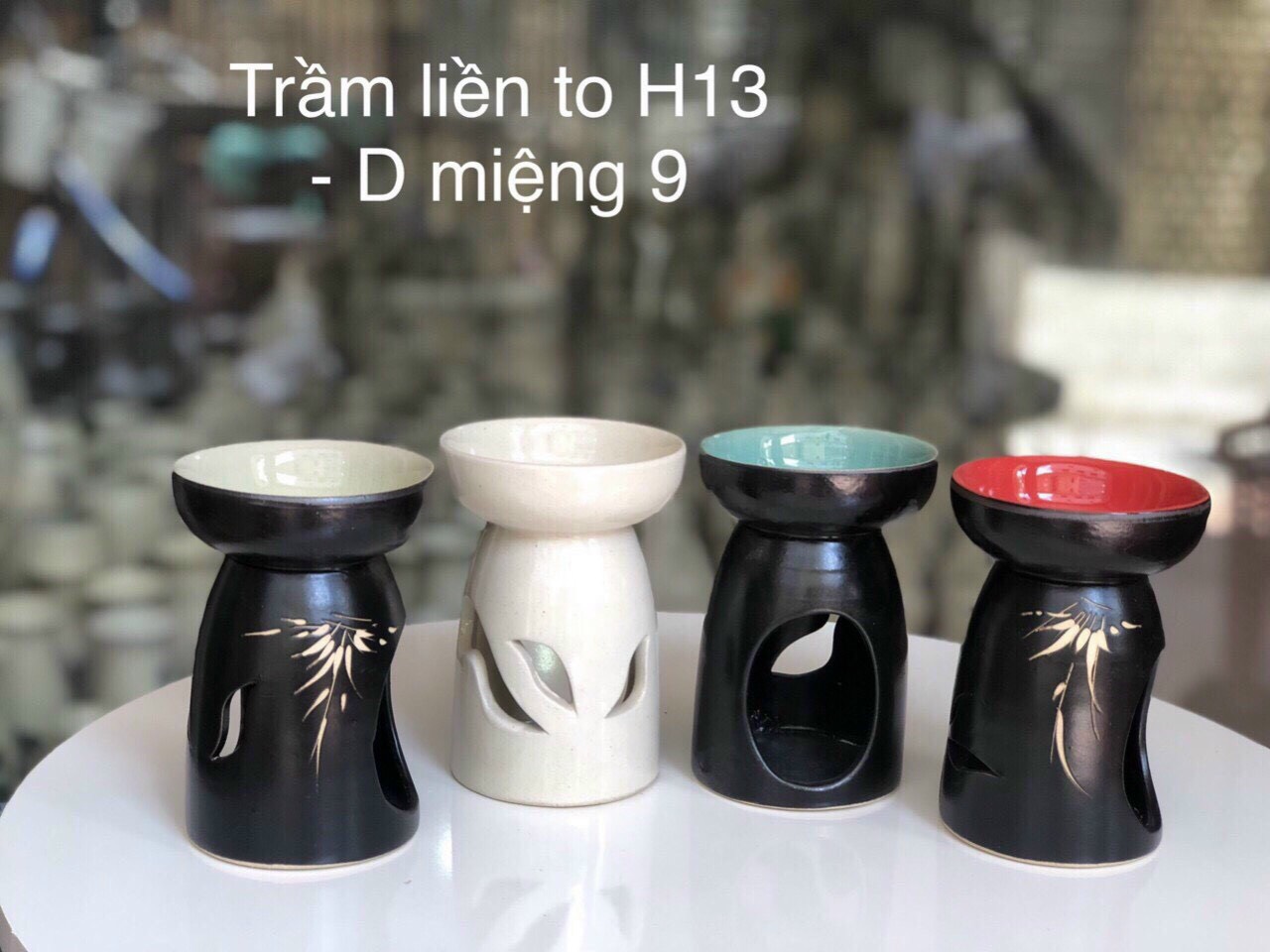 [HCM]ĐẾ ĐỐT TINH DẦU BẰNG NẾN TRỤ LỚN