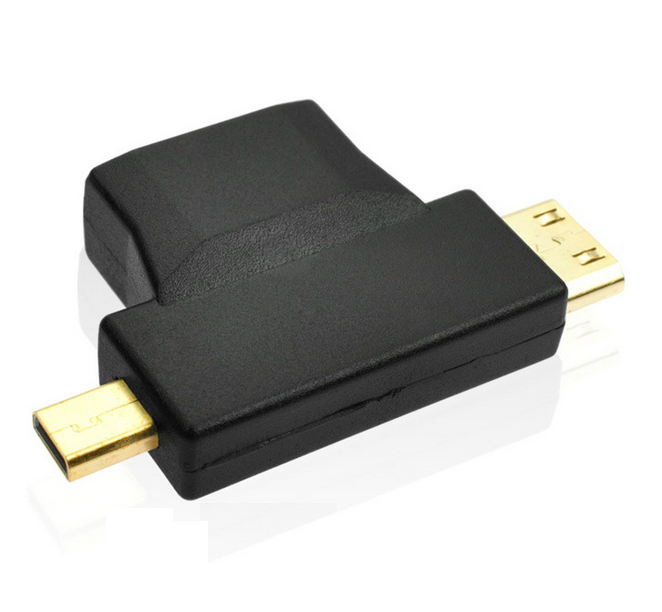 Đầu Chuyển Mini / Micro HDMI to HDMI 3in1