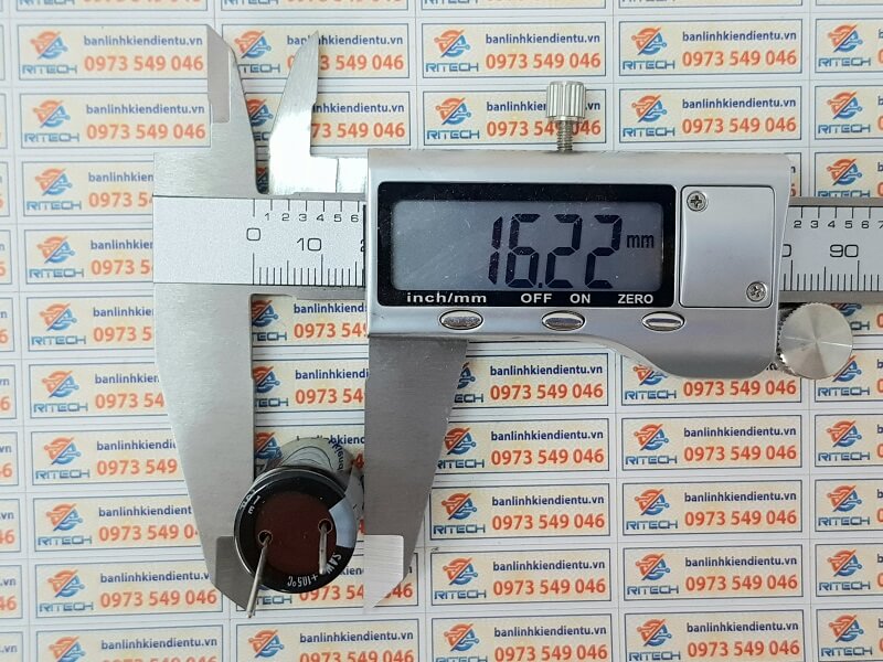 Tụ hóa Rubycon 200V 220uF kích thước 18x30mm