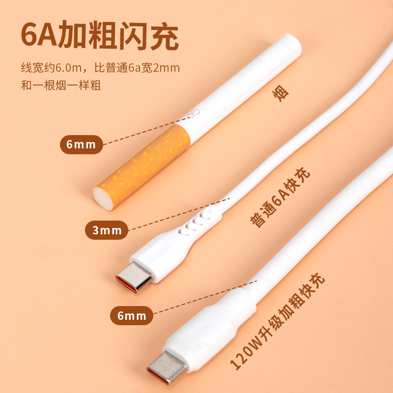 Cáp dữ liệu sạc siêu nhanh 120W Bold Python 6A Lightning & Type-C & micro cho iPhone/Samsung/Xiaomi/Oppo/Huawei.