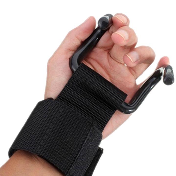 [HCM]Dây quấn cổ tay có móc sắt nâng tạ (1 cặp)