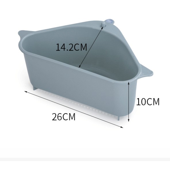 PVN10069 Kệ Góc Khay Rổ Bồn Rửa Chén Bát T2