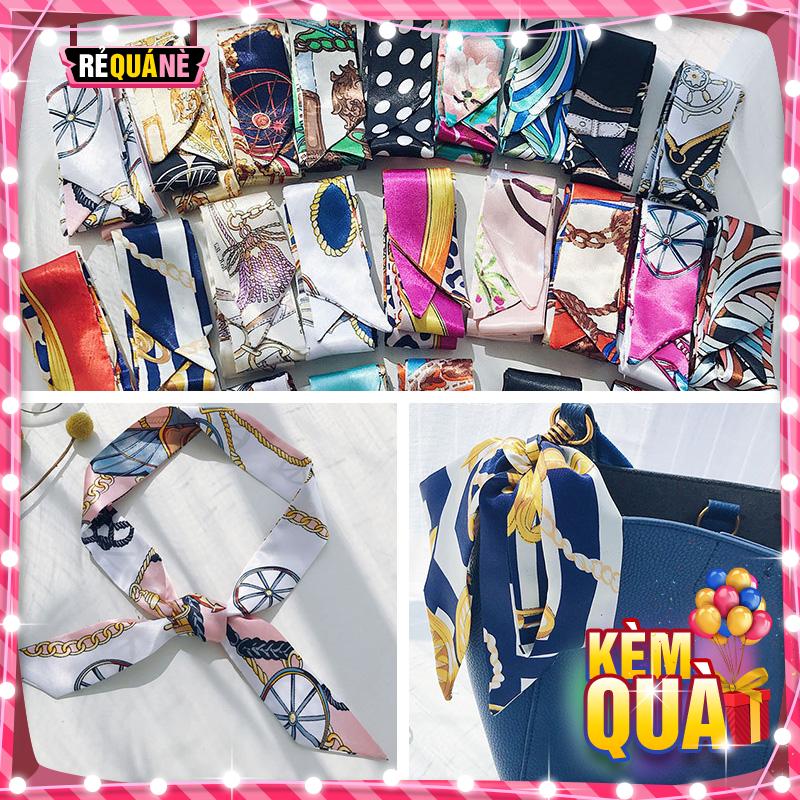 Silk scarf tie handbag or neck strap fashion RQN1433 - requane