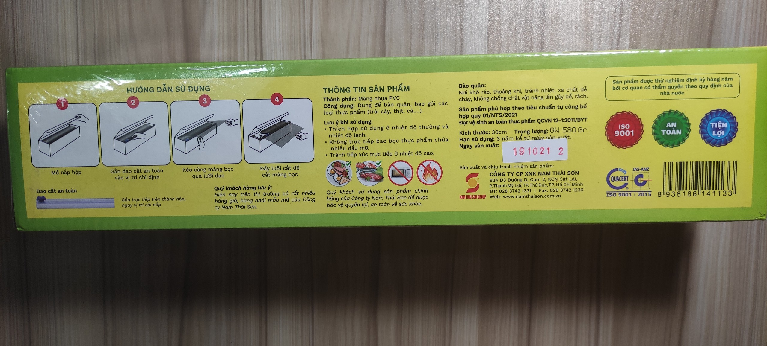 Màng Bọc Thực Phẩm 250 Kango 30*250m
