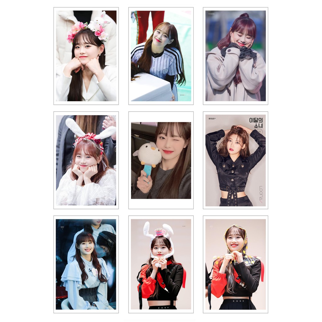 Lomo Card Ảnh CHUU - LOONA (54 ảnh)