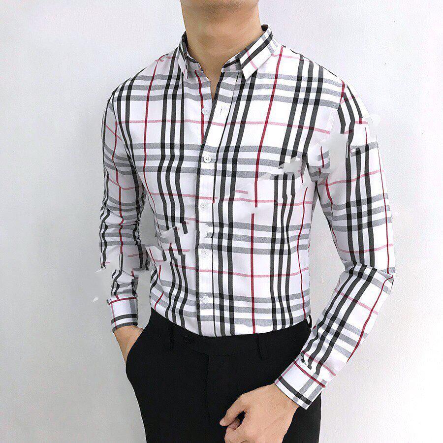 Áo sơ mi nam kẻ bbr loại đẹp