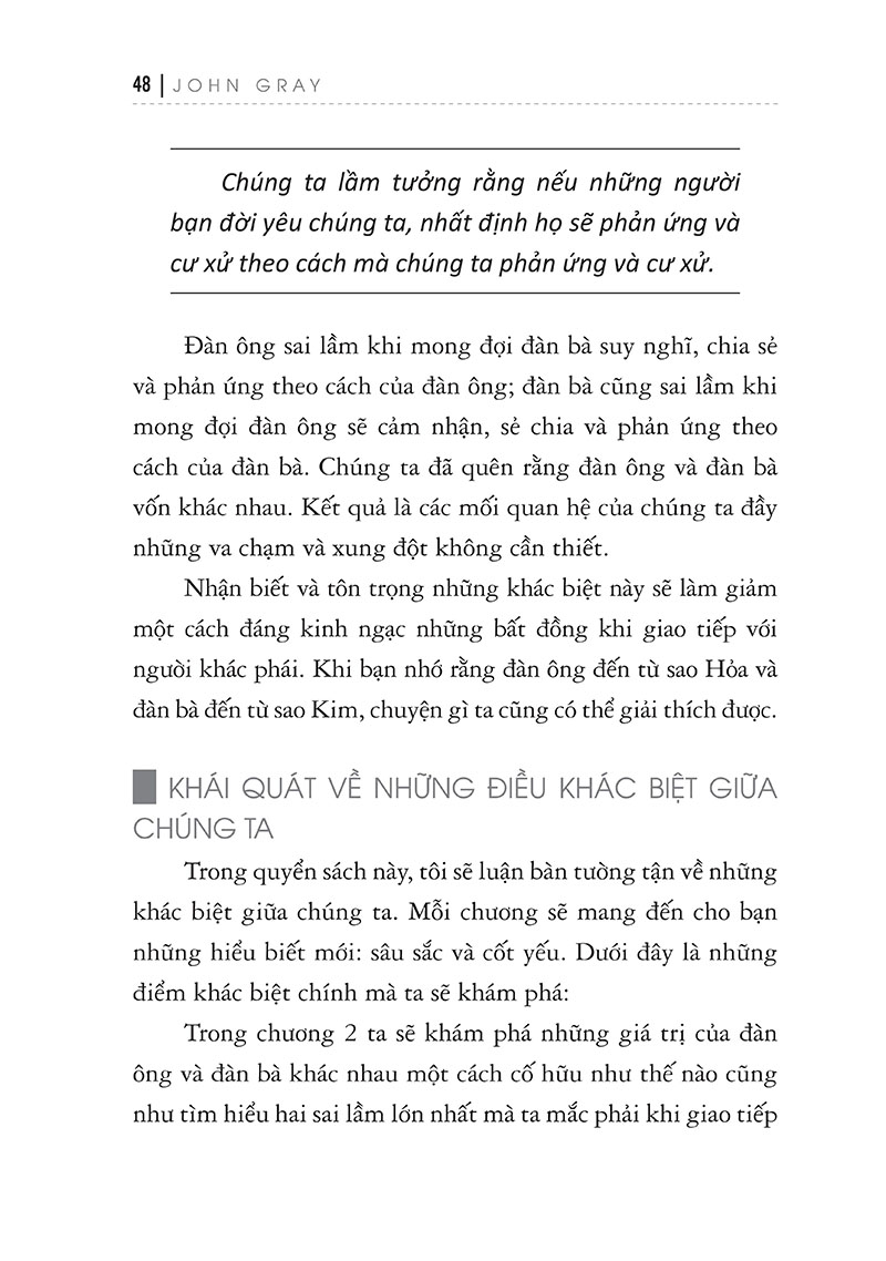 Sách Fahasa - Đàn Ông Sao Hỏa Đàn Bà Sao Kim