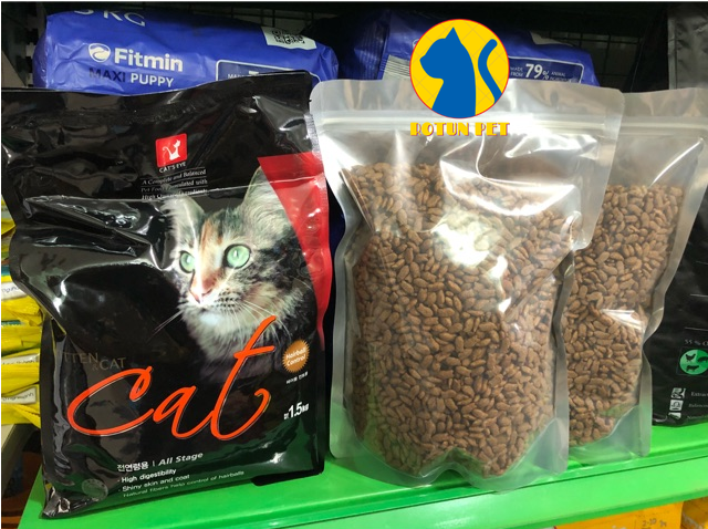 Thức ăn cho mèo Hạt Cateye 5kg (5 túi zip)