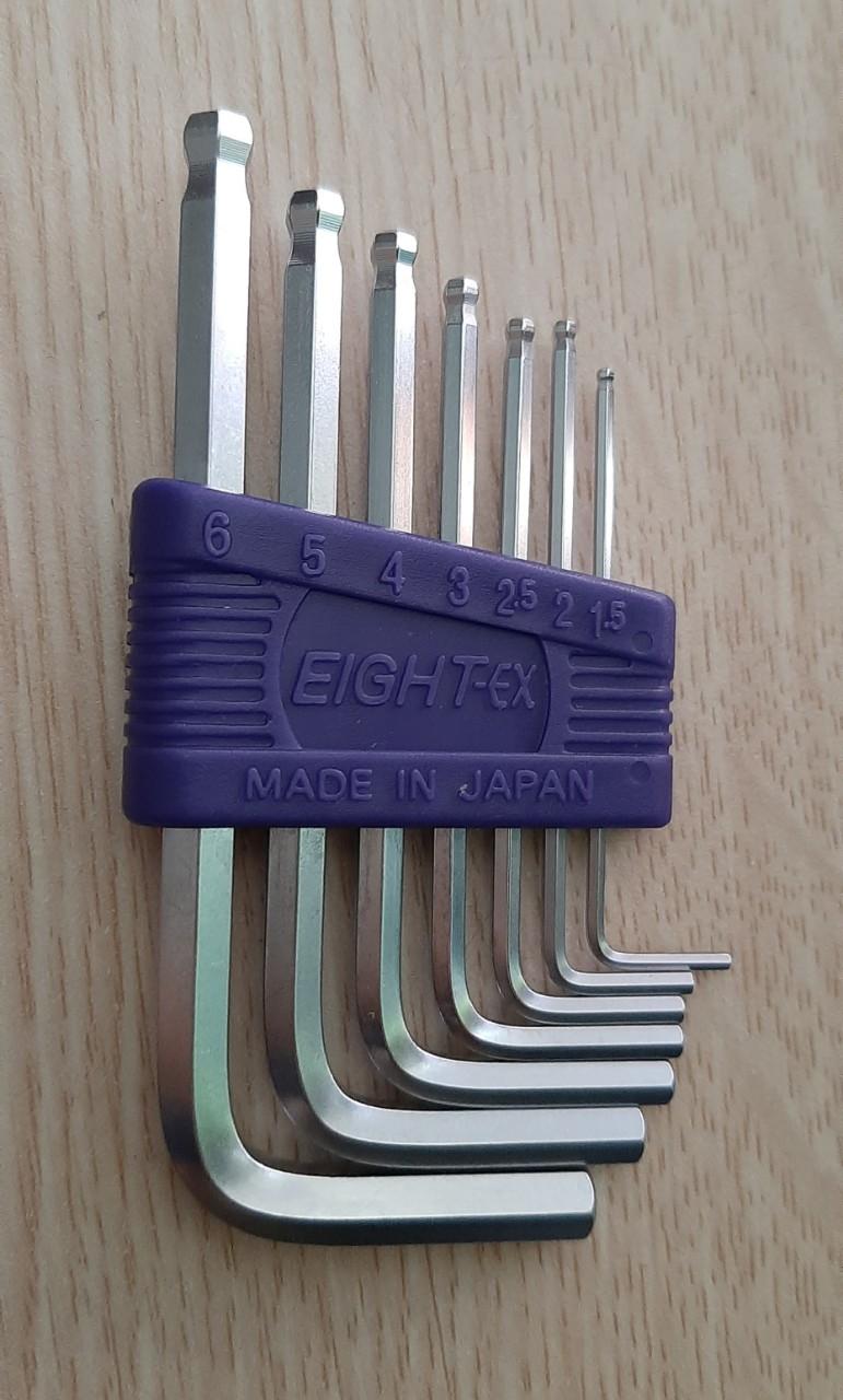 Bộ Lục giác EIGHT TS 7S japan Hex Key set