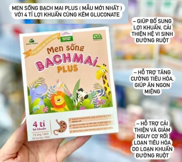 Men sống bạch mai plus (Gold New Plus thế hệ mới)