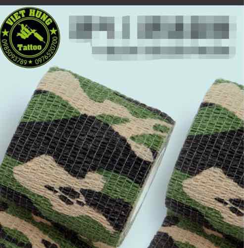 10 cuộn bọc tay cầm vải màu camo