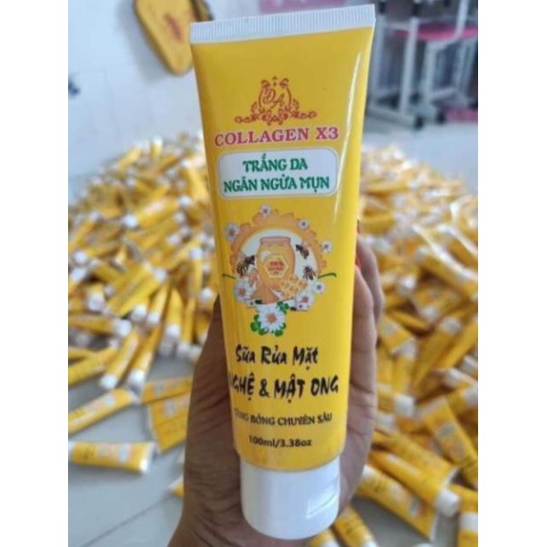 Sữa rửa mặt collagen x3 (công ty)