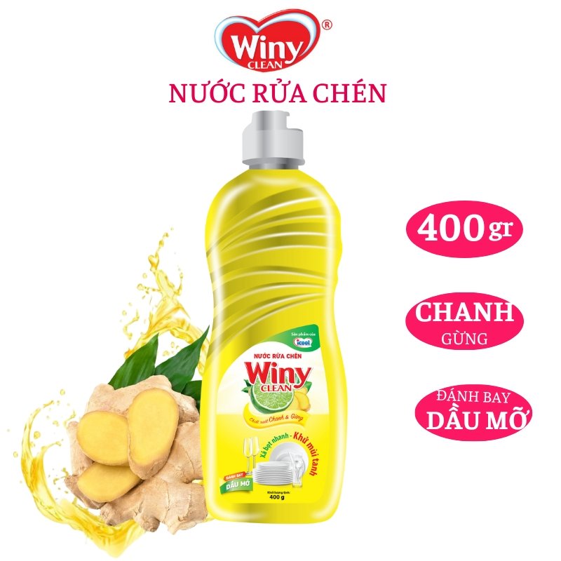 Winy extract lemon and ginger dishwashing liquid quick dehydrator satin deodorant oil smell