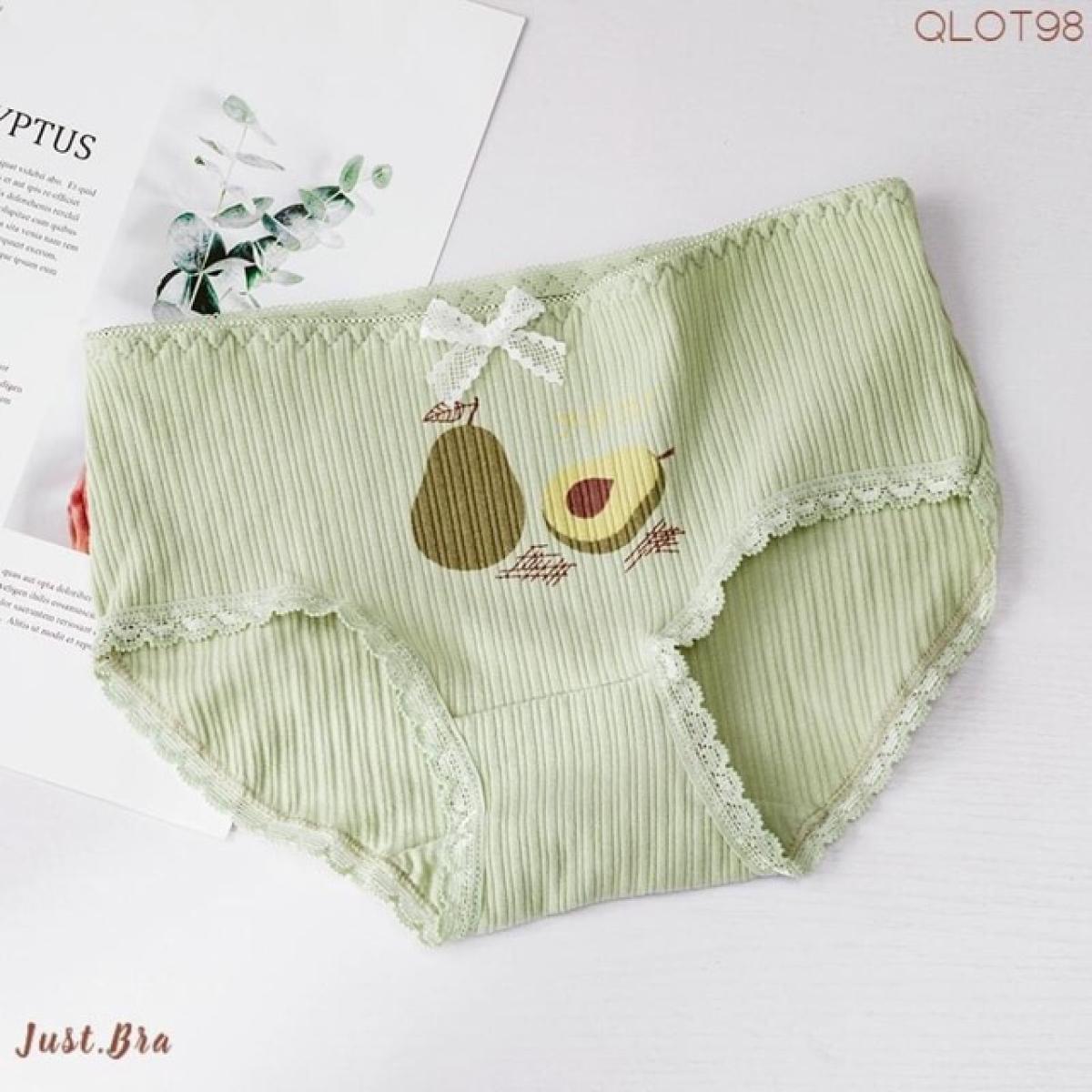 (Được Chọn Màu) Quần Lót Nữ Quả Bơ Siêu CuTe
