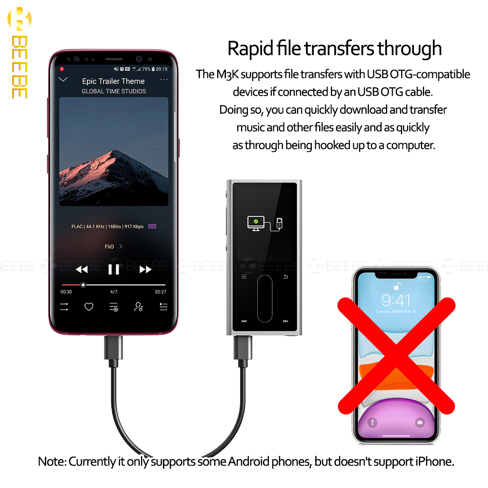 Fiio M3K Portable High-Resolution Lossless Music Player