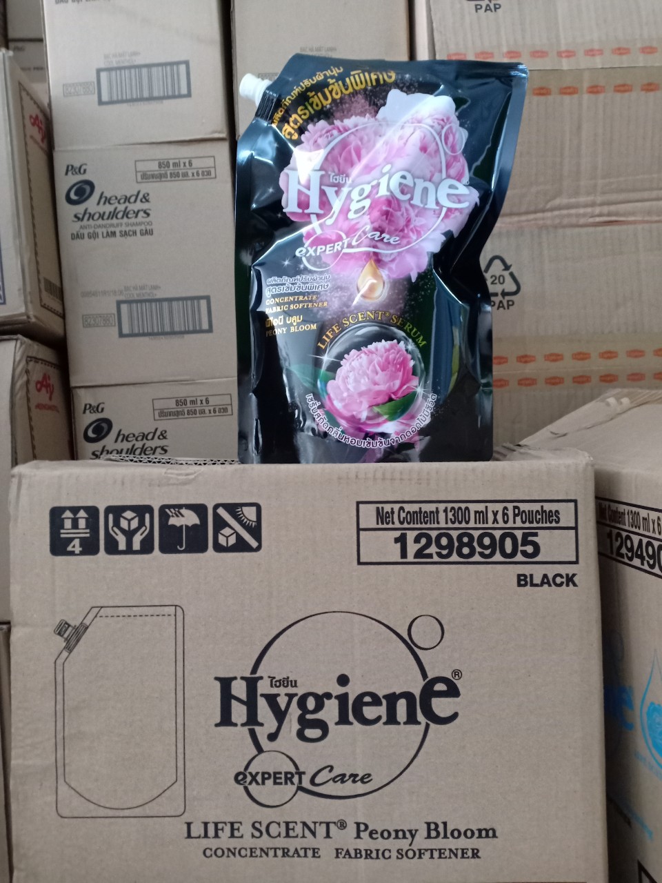 [HCM] Nước Xả Vải Hygiene Đậm Đặc Túi 1300ml - Trắng