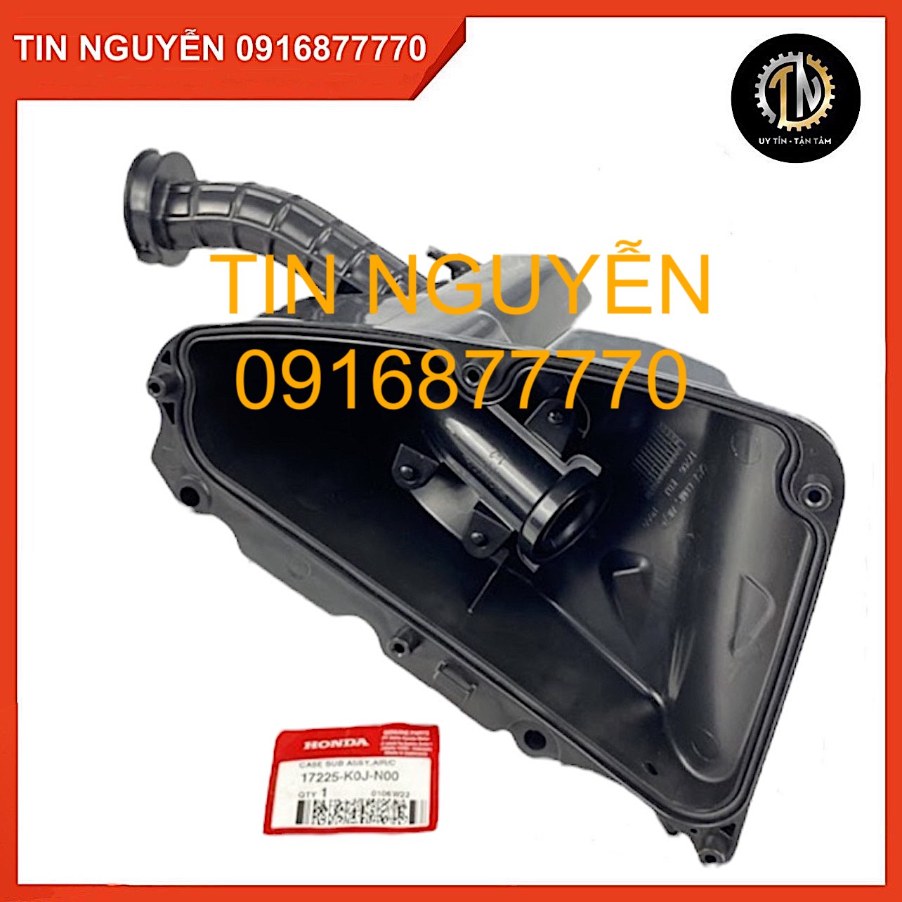 Hộp lọc gió xe scoopy 110 đời mới 2021 chính hãng honda 17225k0jn00