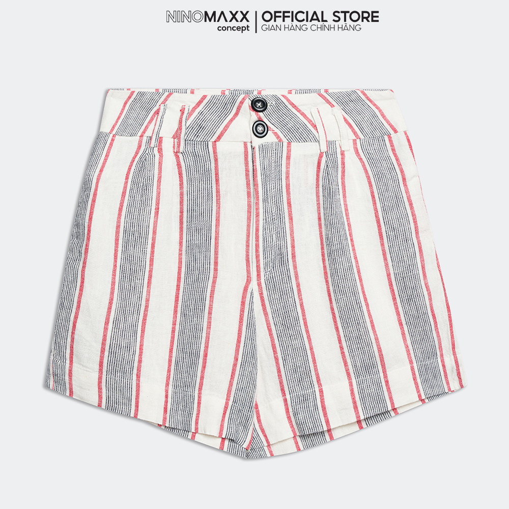 N & m linen shorts female 1810059
