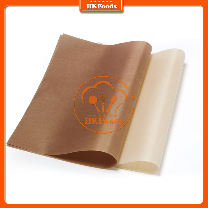 Vải dầu nướng bánh/ Vải chịu nhiệt dùng lót nướng bánh/ Tấm nướng chịu nhiệt lót bánh là một công cụ hỗ trợ đắc lực trong nhà bếp
