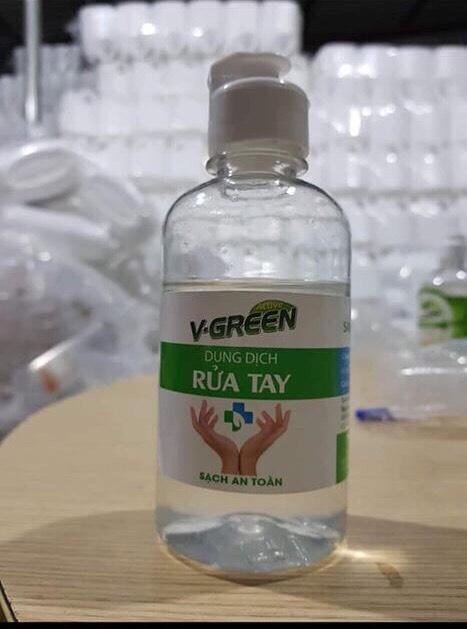 Dung dịch rửa tay khô sát khuẩn khử trùng VGreen 100ml