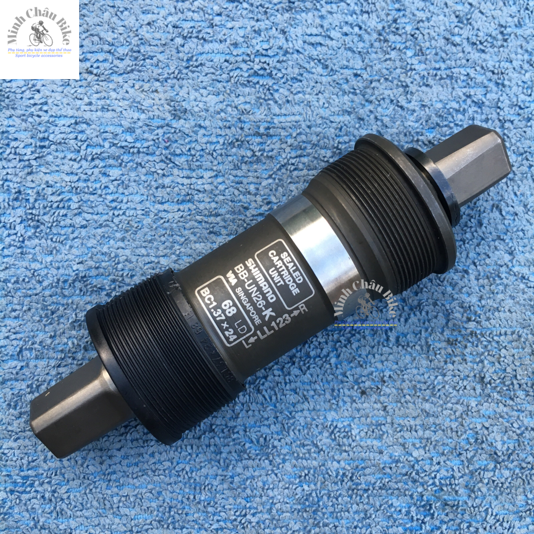 Trục giữa cốt vuông Shimano BB - UN26 123mm