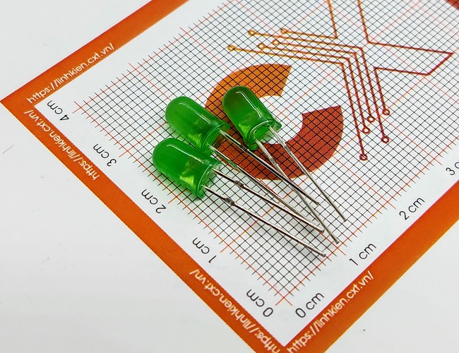 Led 5mm vàng (20c)