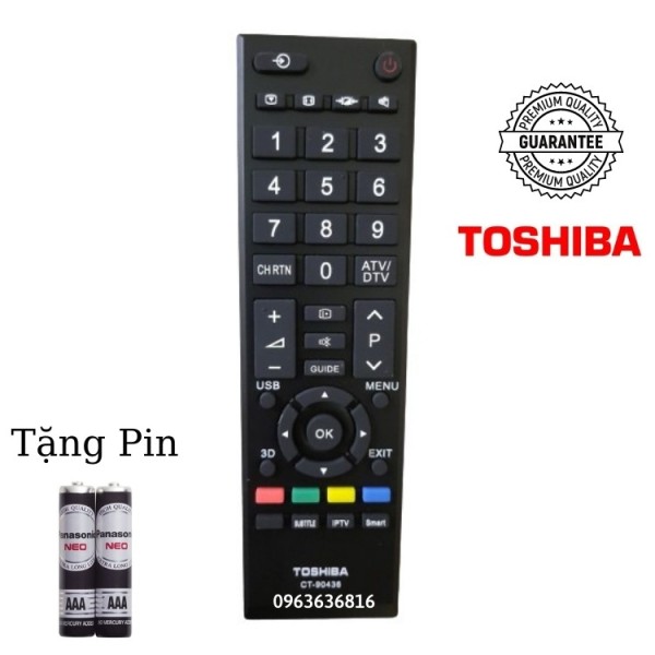 Bảng giá Điều khiển tivi Toshiba CT 90436 - CHÍNH HÃNG