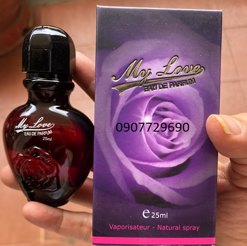 Nước hoa My Love hoa hồng tím 25ml