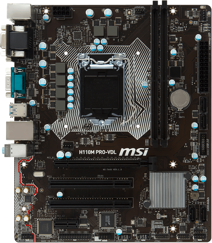 [ VI TÍNH VINH GAMING ] Main MSI H110M PRO-VDL BẢO HÀNH 3 THÁNG