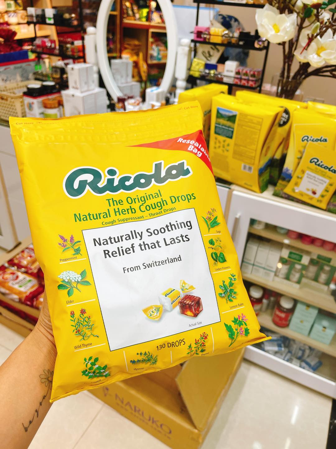 [HCM]KẸO NGẬM RICOLA