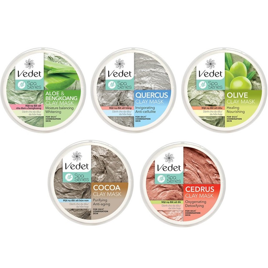 Mặt nạ đất sét  Vedet Clay Mask 140/145g