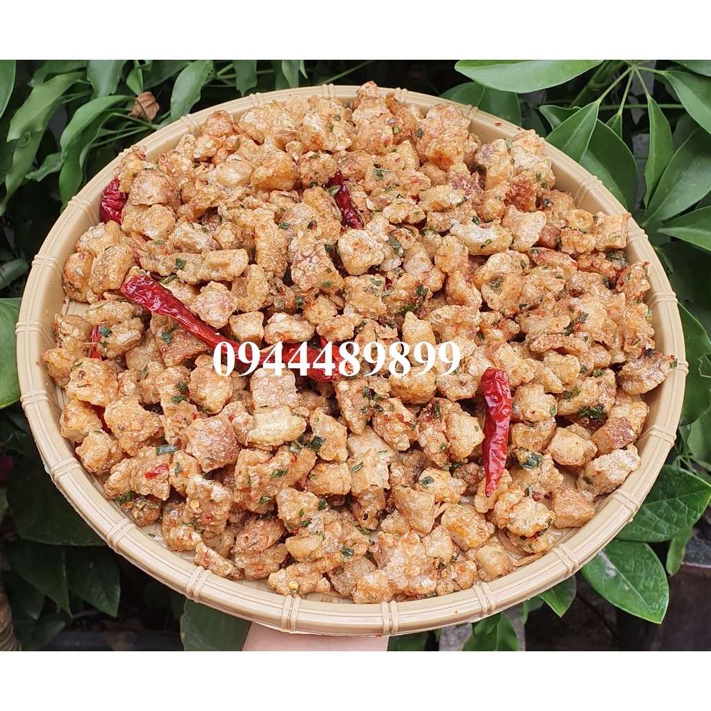 [Tết ] 200gr Tóp mỡ liền da sốt mắm hành  - đồ ăn vặt
