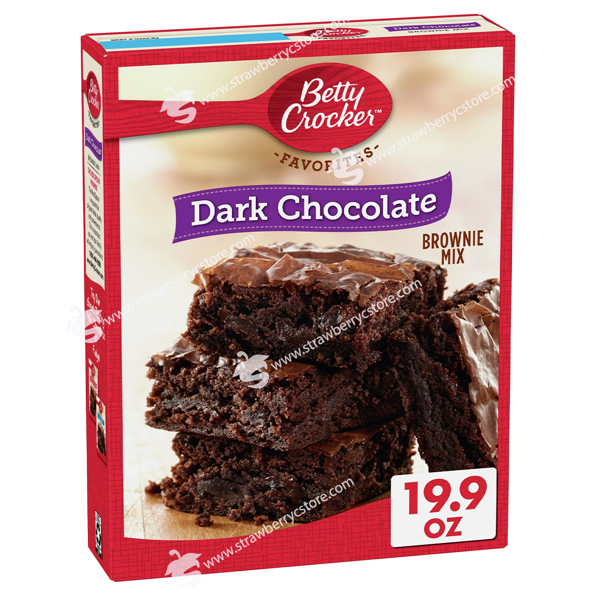Bột Làm Bánh Pha Sẵn Betty Crocker Dark Chocolate Brownie Mix, Hộp 564g