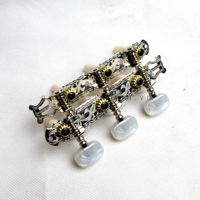 Bộ Khóa Đàn Guitar Classic trắng M13T cao cấp Phân Phối Nhạc Cụ Phụ Kiện Chính Hãng SolG