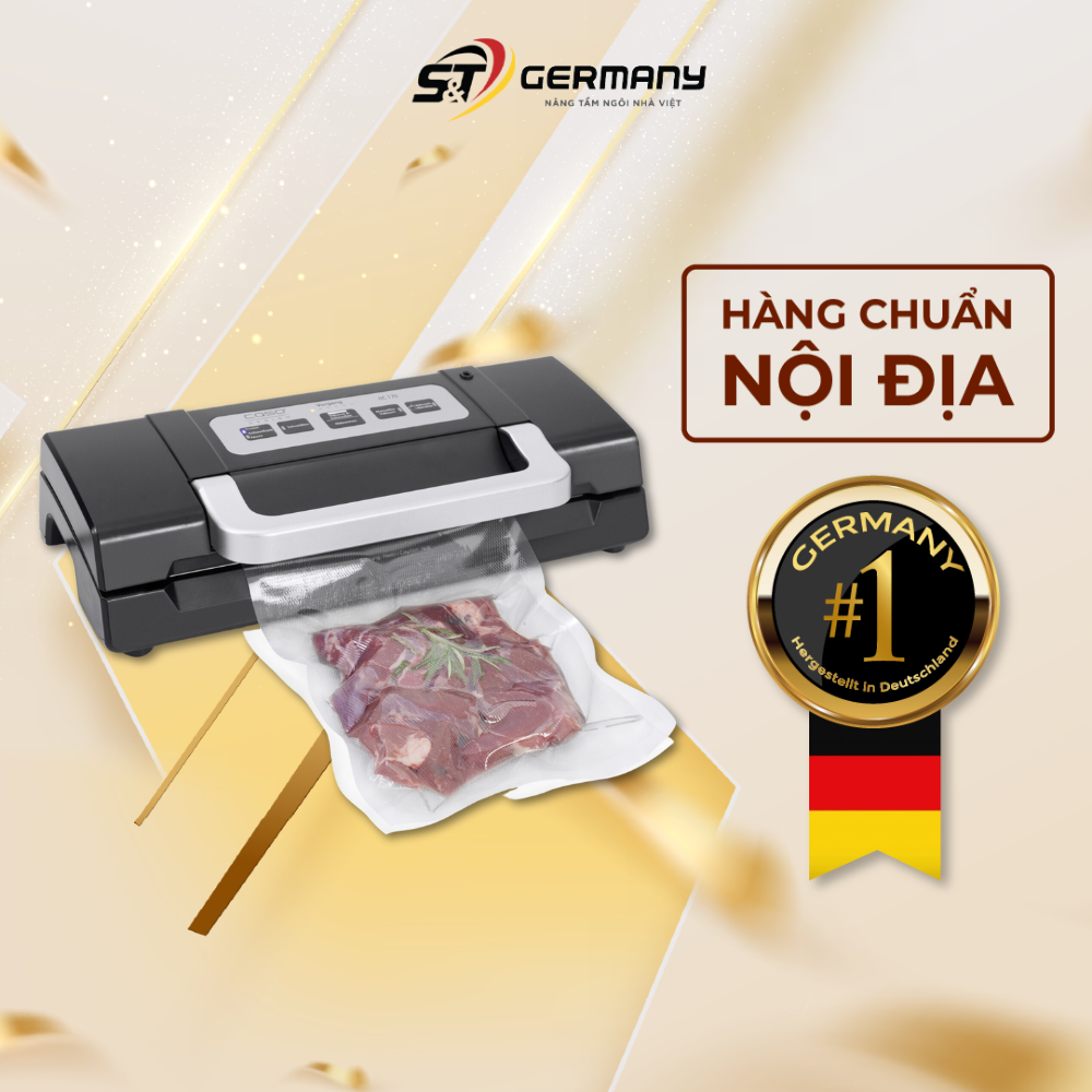 Máy hút chân không caso bar hc170 nội địa đức đa chức năng thông minh giữ trọn hương vị thức ăn germanysnt 620001
