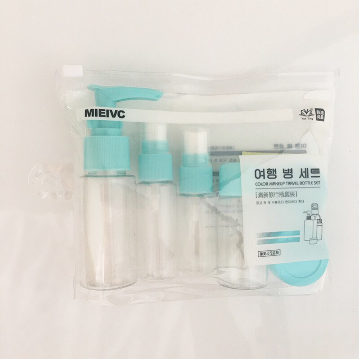 Bộ chiết mĩ phẩm 7 món, ĐI Du Lịch .