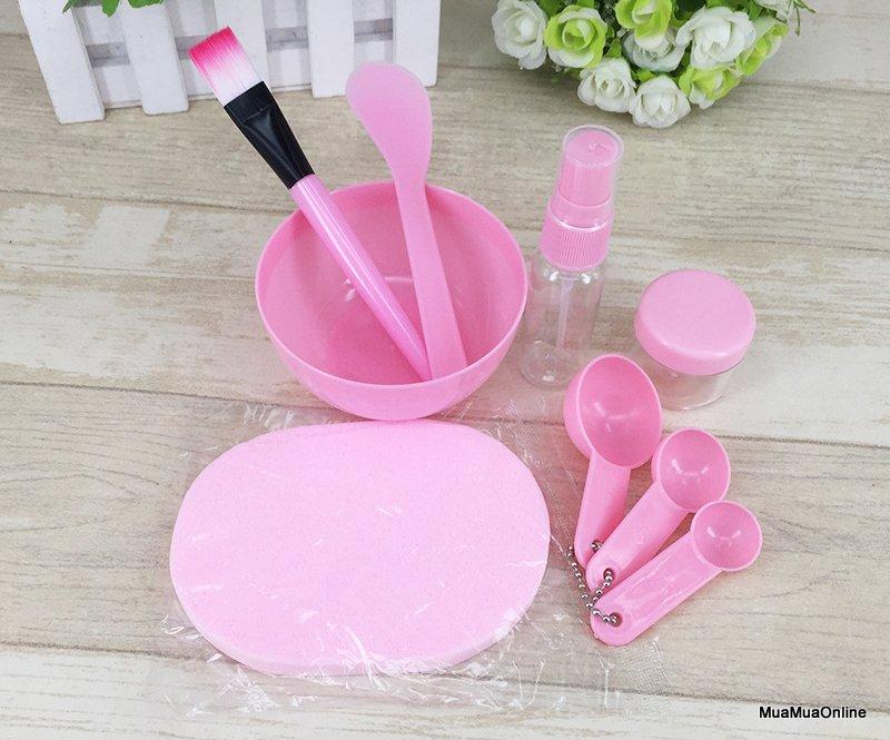 Bộ Dụng Cụ Trộn Mặt Nạ Đắp Mặt 9 Món Tiện Dụng