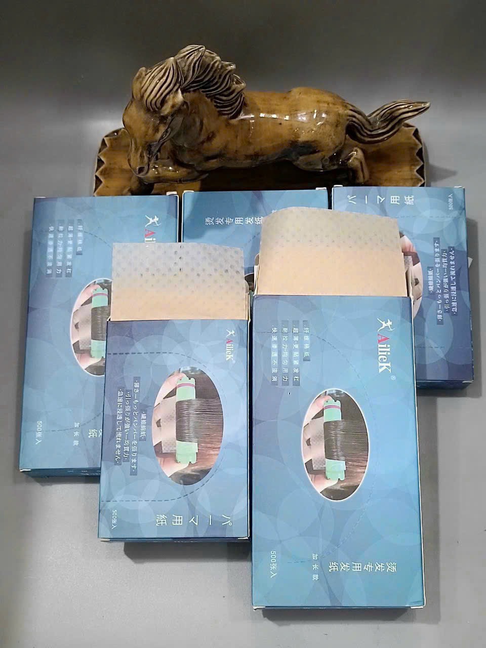 Giấy uốn tóc đa năng AilieK tệp 500 tờ