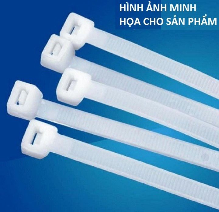 1 BỊCH. DÂY RÚT NHỰA LOẠI 100mm TRẮNG . FG066