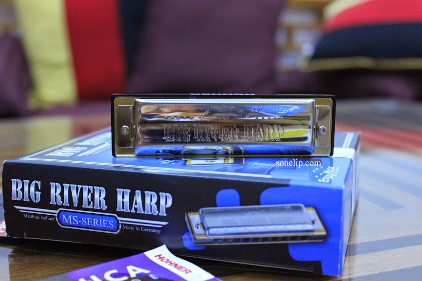 Kèn harmonica diatonic Hohner Big River Harp M590017 Tone C 10 lỗ chính hãng Đức