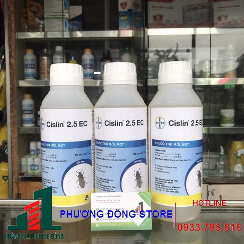 Thuốc diệt mối diệt mọt Cislin 2.5EC - sản phẩm của Bayer