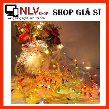 [HCM]Dây Đèn Nháy Trang Trí Tết Tự Động Đổi Màu (4.5M/ 1 Dây) Bảy Màu