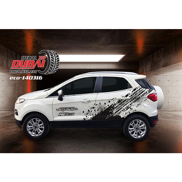 Tem Dán Sườn Xe Ecosport
