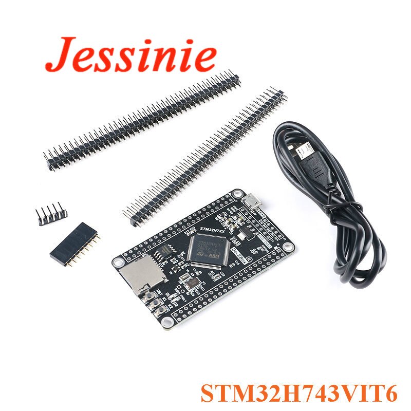 STM32H750VBT6 STM32H743VIT6 STM32H7 Development Board STM32 System Board M7 Core Board TFT Interface with USB Cable