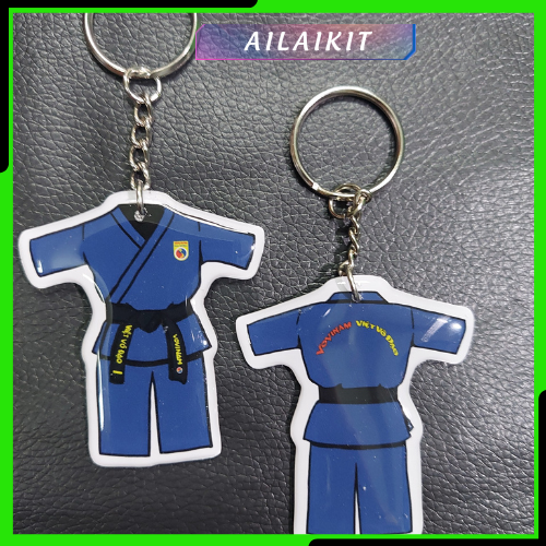{Vovinam Keychain in the Shape of Martial Arts} Super Beautiful and Cute New 2025 Ailaikit