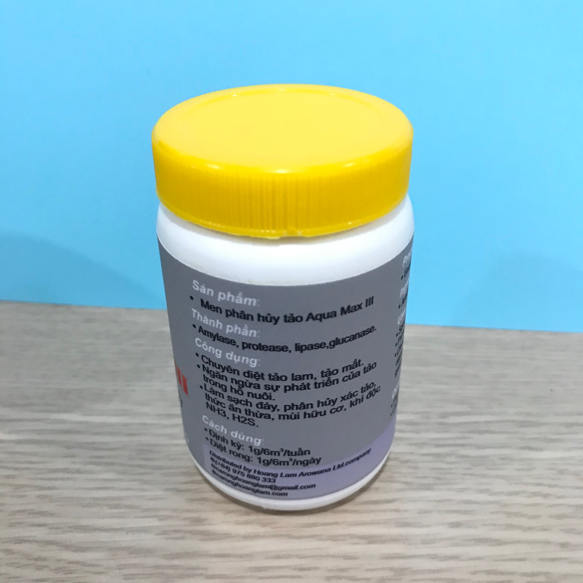 Men / thuốc diệt tảo hồ cá AQUA MAX 3