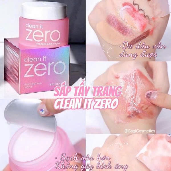 Sáp tẩy trang Banila Zero co 50ML có tem hãng ( MÃ 125 )